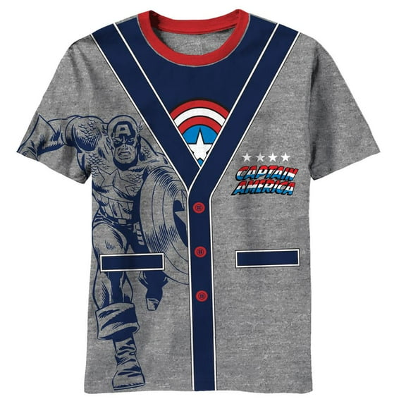 Captain America - CA-rdigan Juvy Costume T-Shirt