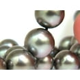 thumbnail image 6 of GIA TAHITIAN BLACK LIPPED OYSTER GRAY PEARL NECKLACE 18KT 1.00CT CLASP, 6 of 10