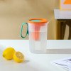 Hervidor de agua fría de 1,55 L para refrigerador con filtro para frutas, hervidor de agua doméstico resistente a altas temperaturas, hervidor de agua fría de gran capacidad para preparar té.