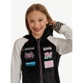 thumbnail image 3 of Justice Girls x Nascar Hooded Jumpsuit Pajamas with Long Sleeves, Sizes 5-18, 3 of 6