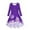 z251105-Purple-a, variant on XEGLSBU Girls Dresses Size 12-14 Wedding Party Dress Teen Long Sleeve Long Sleeve Dress for Girls and Children Christmas Print Fashion Dress Girls Dresses Size 5 Red Size 11-12 Years