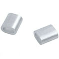 thumbnail image 2 of 2mm Aluminum Double Hole Wire Rope Clamp Clip Sleeve 480 Pcs, 2 of 6