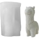 thumbnail image 1 of Molde de silicona 3D pequeñas Alpacas, vela de animales, herramienta de fabricación de jabón de yeso de resina, molde para hornear Chocolate, decoración del hogar, Animal, 1 of 5