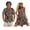 Tropical Floral, variant on KUIFORTI His and Hers Matching Outfits Lemon Flower Summer Tropical Matching Outfits for Couples Breathable Loose Swing Sundresses 4-Way Stretch Suitable for Casual Wear