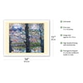 thumbnail image 2 of View of Arles France Flowering Orchards - From an Original Color Painting by Vincent Van Gogh c.1889 - Fine Art Matte Paper Print (Unframed) 11x14in, 2 of 4