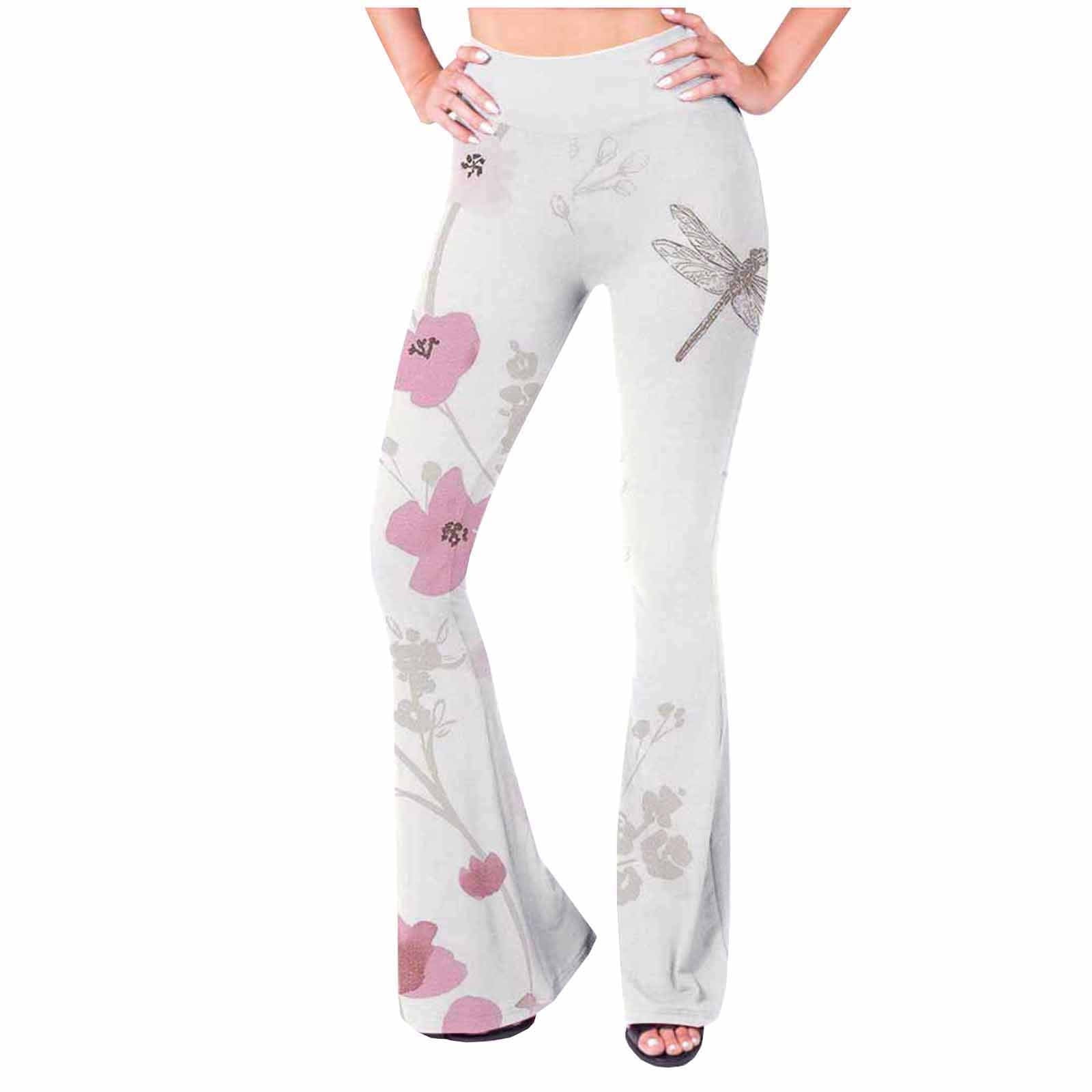 Aux Femmes Ete Automne Virer Bas Controle Du Ventre Taille Haute Jambe Haute Eclater Bureau De Travail Pantalon Bas For Women Walmart Com