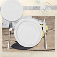 thumbnail image 3 of Ambesonne Yellow Place Mats Set of 4, Racer Speedy Sports Car, Standard Size, Yellow Warm Taupe, 3 of 6