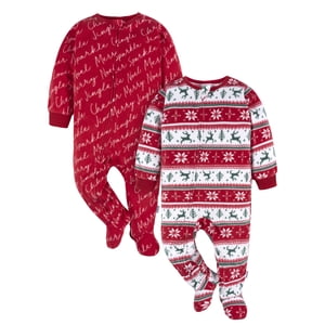 Gerber Baby Microfleece Blanket Sleeper 2-Pack