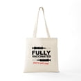 thumbnail image 5 of CafePress - Fully Vaccinated You're Welcome Tote Bag - Unisex Canvas Tote Bag, Beige, 1-Piece, 5 of 6