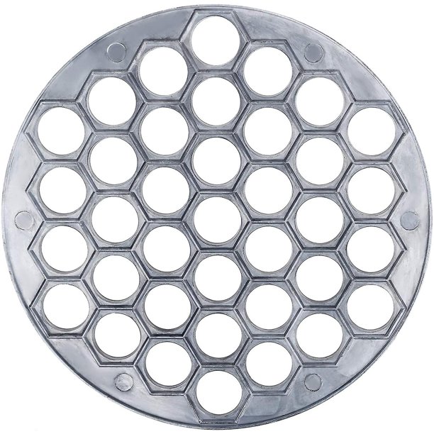 Molde de metal ruso Pelmeni Ravioli para albóndigas caseras perfectas Rojo Verde Cocina, Decoración y Otros