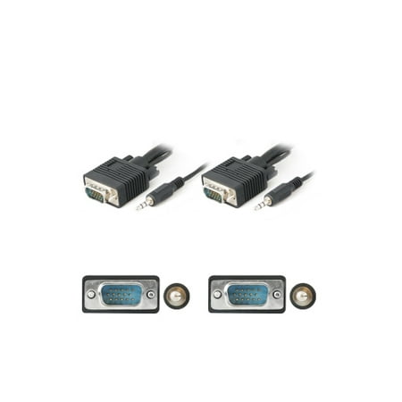 Addon Accessories VGAMM15A-5PK 5pk 15ft/4.5m Vgamm15a Vga M/m Cabl Hd-15 1080p W/audio & 3.5mm Audio Addon Accessories VGAMM15A-5PK 5pk 15ft/4.5m Vgamm15a Vga M/m Cabl Hd-15 1080p W/audio & 3.5mm Audio
