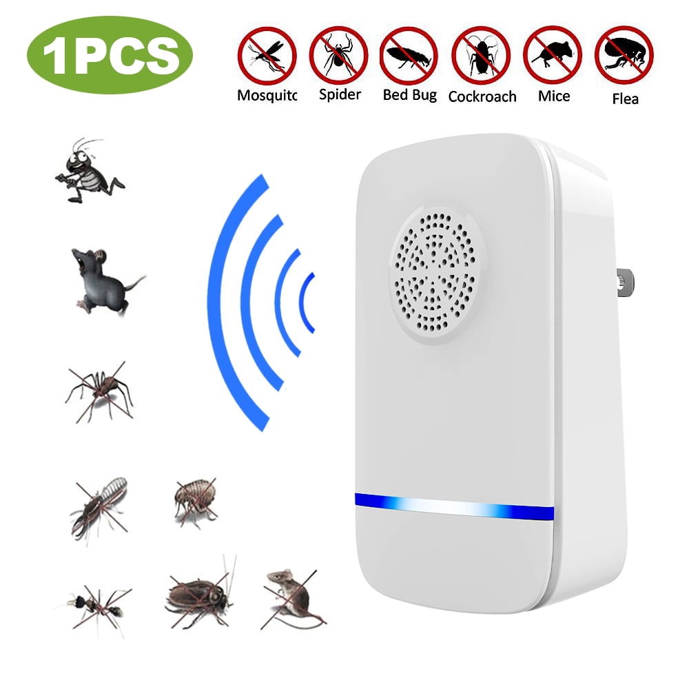NEW Electronic Ultrasonic Pest Repeller Reject Mice Bug Mosquito Cockroach Mouse 