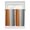 Gray Orange, variant on Tier Curtains 45 Inches Long, Sage Green Gray Ombre Window Treatment Curtain Drapes, Vintage Country Wooden Window Half Privacy Curtains for Bedroom Bathroom, 42"x45", 2 Panels