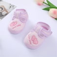 thumbnail image 6 of OSOLU Baby Toddler Shoes Fashion Toddler Shoes Baby Feet Cute Love Toddler Shoes Newborn Breathable Footwear, 0-6 Months, 6 of 6