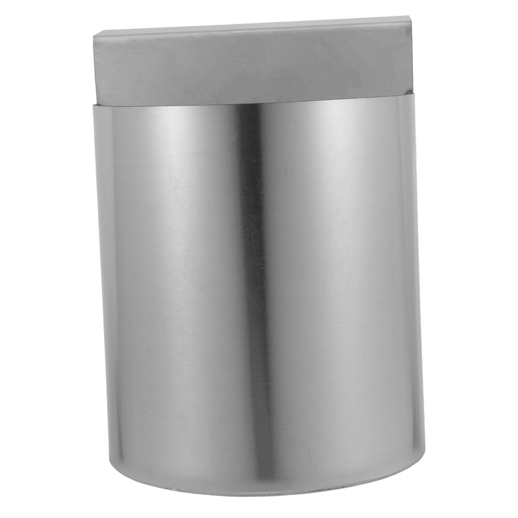 Pawsdot Stainless Steel Ice Scoop Holder Plated Silver for Home Use Space Saving Door Organizer