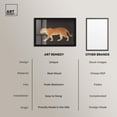 thumbnail image 6 of Golden Leopard Shadowbox Print Maximalist Wall Decor by Art Remedy, Black Frame, 54 x 36, 6 of 7
