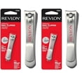 thumbnail image 1 of Cortauñas Revlon Catch-All, 1 unidad (paquete de 2), acero inoxidable, 1 of 7