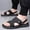 #262-Black, variant on Ceisia Men's Fashion Spring Summer Beach Slides Integrated Breathable Non-Slip Soft Thick Sole Sandals Casual Comfort Outdoor Daily Relaxation Sport Gifts for Father