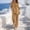 Beige, variant on Two Piece Casual Sets for Women V-Neck Loose Top Wide Leg Pants with Pockets Breathable Summer Lounge Outfits