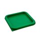 thumbnail image 1 of Lids Cambro, pequeño cuadrado de polietileno, para recipientes de comida de 2 y 4 L, paquete de 6, 1 of 1