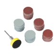 thumbnail image 1 of High quality 100pcs 25mm mixed sand + 1pc 1" 1/8" handle diameter grinding disc, 1 of 5