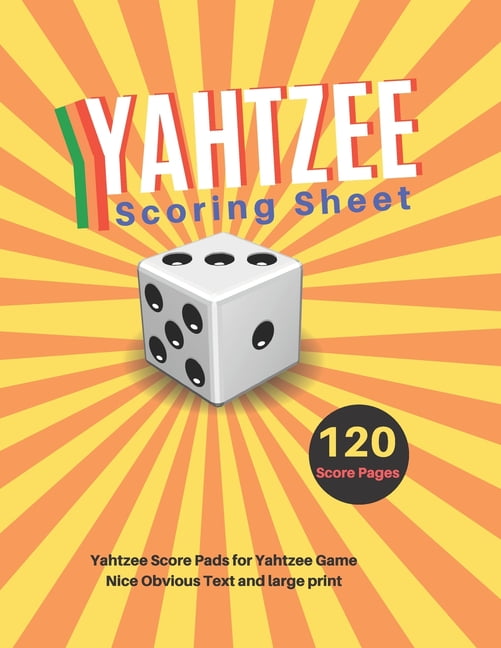 yahtzee scoring sheet v27 yahtzee score pads for yahtzee game nice