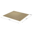 thumbnail image 2 of Homlando WOODEN-OVERLAY-44-CM-OAK 17.32 x 15.75 in. Wooden Overlay for Furniture, Oak, 2 of 5