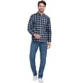 thumbnail image 4 of Camisa Ultra slim Lee Manga Larga Hombre 206 azul marino XG, 4 of 5