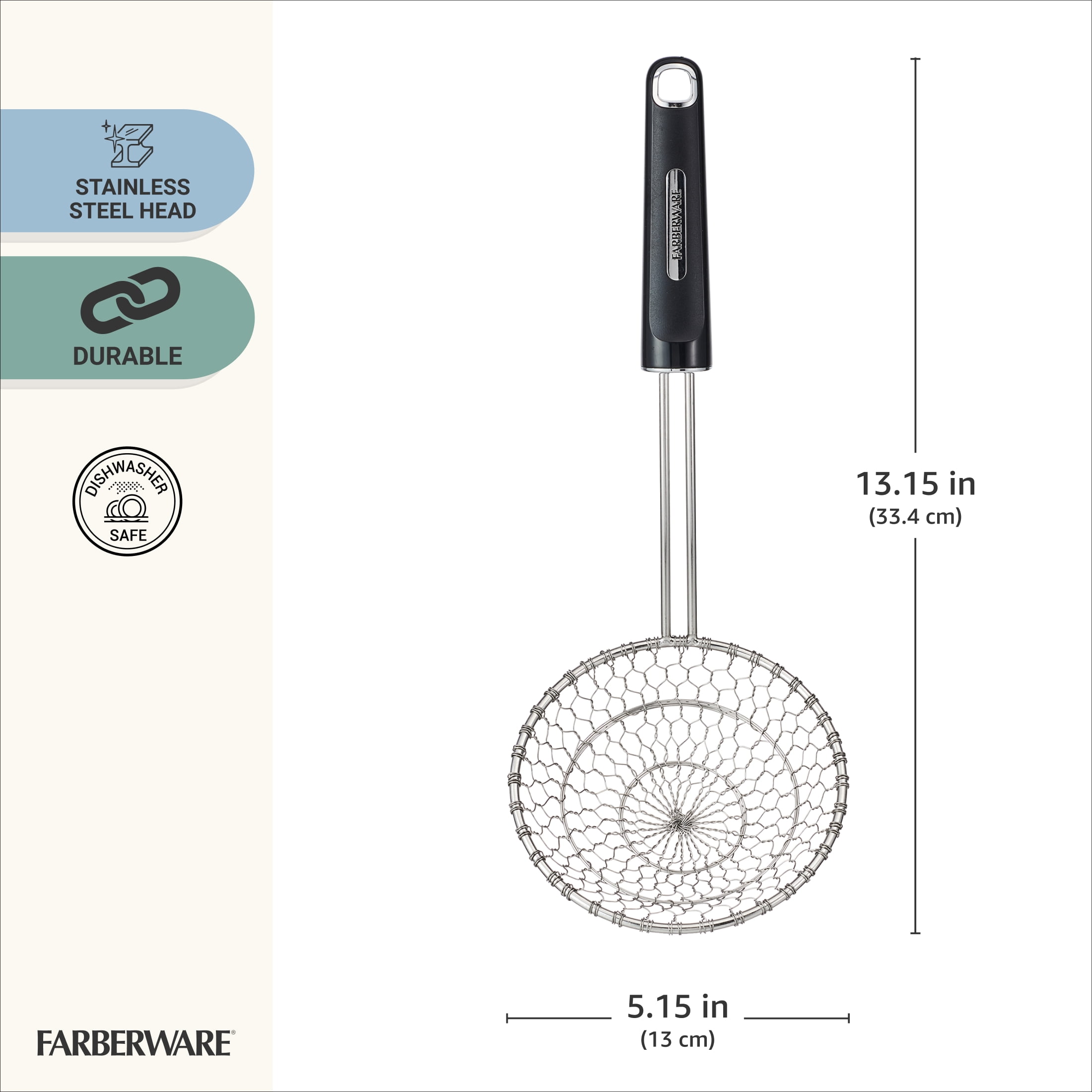 Farberware Professional Stainless Steel All-Purpose Strainer