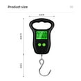 thumbnail image 3 of Portable Hand Held Digital Lugga Scale, 50Kg 10g Fish Hook Hanging Scale Measuring Tape BackLight LCD Display ,Easy to Use, 3 of 7