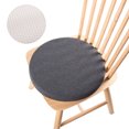 thumbnail image 4 of Round Chair Cushion, Memory Foam  Cushion Anti Slip Soft Round Stool Cushion Removable Washable High Elasticity High Density Chair Pad, 4 of 7