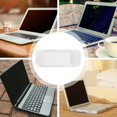 thumbnail image 3 of 2 PACKS Webcam Cover Large Size For Laptop Desktop PC Webcam Private Security Sleeves Sturdy Durable Private Security Sleeves white, 3 of 6