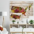 thumbnail image 5 of Design Art - United States Map in Colors, 5 of 5