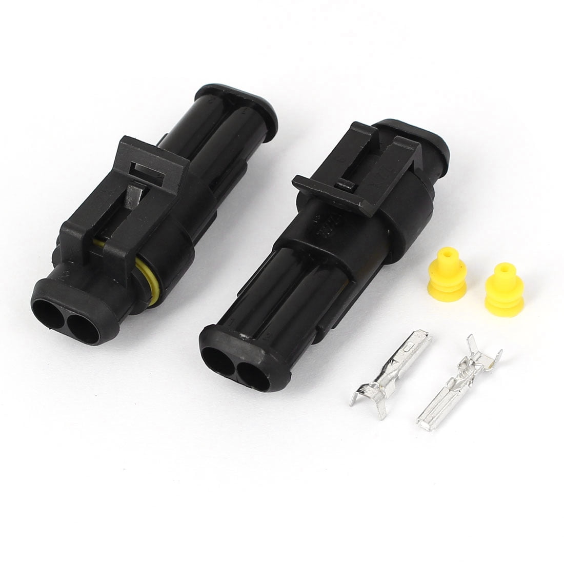 5 Sets HID 2 Way Sealed Water Resistant Electrical Wire Car Auto