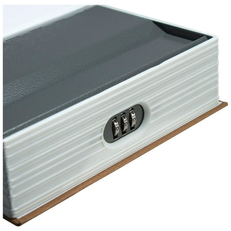 Barska - Dictionary Book Lock Box with Combination Lock - Tan
