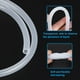 thumbnail image 3 of Tubería de silicona Uxcell 3/8" ID x 1/2" OD 1 rollo 3.28ft tubo flexible de silicona pura clara, 3 of 6