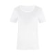 thumbnail image 4 of Fiudx Ofertas Flash Del Día Camiseta Lisa a La Moda para Mujer, Blusa de Manga Corta, Tops Informales con Cuello Redondo, 4 of 4
