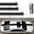 thumbnail image 4 of Amdohai Racing Stripes Sticker Car Hood Roof Trunk Vinyl Decal Sticker Universal Trunk Decals, 4 of 6