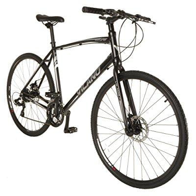 vilano diverse 3.0 performance hybrid road bike 24 speed shimano disc (Best Hydraulic Disc Brakes Mountain Bike)