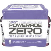 POWERADE ZERO ION4 Grape Sports Drink, 12 oz, 6pk