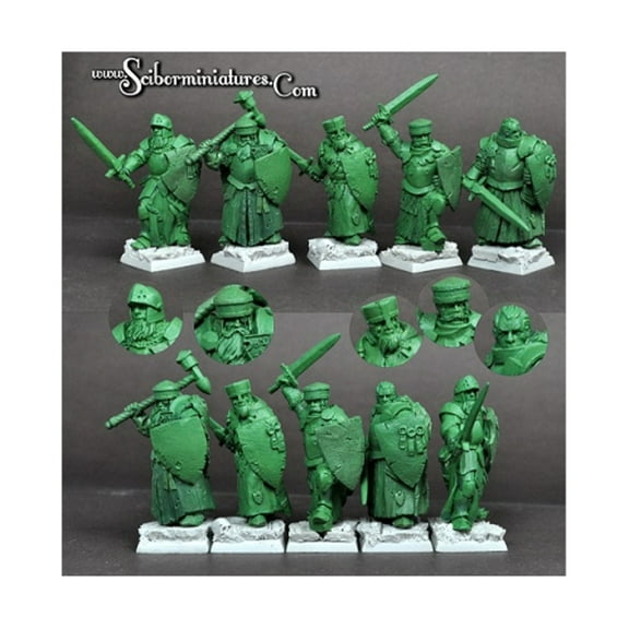 Scibor Monstrous Miniatures Knights Set #2 New