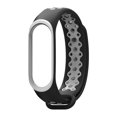 thumbnail image 1 of Reemplazo para Xiaomi Mi Band 3/4 Pulsera de silicona Colores dobles / Correa de muñeca de reloj deportivo sólido Advancent EL0222-04, 1 of 2