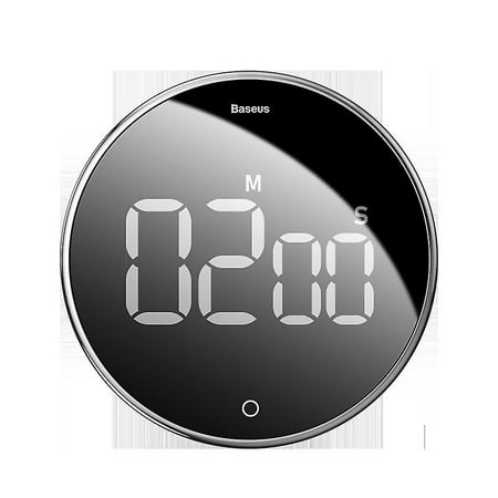 

FACI Rotary Countdown Timer Kitchen Magnetic Suction Electronic Timing Alarm Clock Simple Creative Fitness Timer