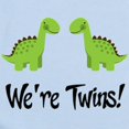 thumbnail image 2 of CafePress - Twin Dinosaurs Infant Bodysuit - Baby Light Bodysuit, Size Newborn - 24 Months, 2 of 4