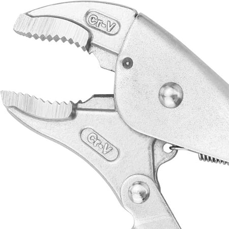

XIAOGZHP Superior Strength and Performance High-Quality 10-Inch Denali Durable Locking Pliers with Ergonomic Curved Jaw and Precision Wire Cutter - Ideal for Heavy Duty Jobs