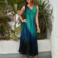 thumbnail image 5 of Northern Light Sleeveless Dress long dress women Summer dresses for women, 5 of 7
