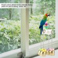 thumbnail image 2 of Birds Parrot Swing Toy Climbing Ringing Bells Parakeet Playing Toys Exercise Training Tool, 2 of 8