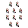 thumbnail image 2 of Inteprter Solo calcetín navideño colgando fiesta regalos bolsa reutilizable decoración Muñeco de nieve 10Conjunto, 2 of 6