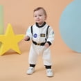 thumbnail image 2 of JAJAHO Toddler Boys Girls Jumpsuit Astronaut Dress Up Outfits Baby Thickened Long Sleeve Stand Collar Romper Soft Comfortable Daily Wear Lovely One-Pieces, 2 of 4