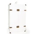 thumbnail image 2 of The Queen's Treasures 18 Inch Doll Clothes Storage Case Furniture, Fully Assembled White Wooden Trunk Includes Vanity, Stool, Hangers, Compatible For Use With American Girl Dolls, Clothes & Shoes, 2 of 8